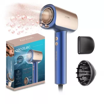 Cecotec DryGlam Nano Plasma Suszarka do włosów 2200W Niebieska