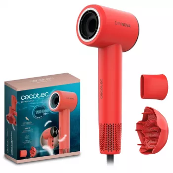 Suszarka do włosów Cecotec DryNova Red 2200W Profesjonalny silnik AC Jonizacja Zimny nawiew