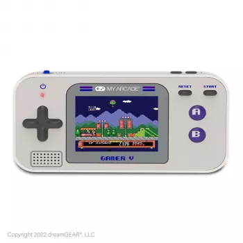 dreamGEAR My Arcade Gamer V Classic Przenośna Konsola do Gier 220 Gier Szary Fioletowy
