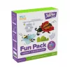 myFirst 3dPen Make Filaments Fun Pack Insect Adventure - Zestaw kreatywny do długopisu 3D: 5 szablonów, 17 nici filamentu PCL (34 m), moduł autka na odciąganie, arkusz termoplastyczny