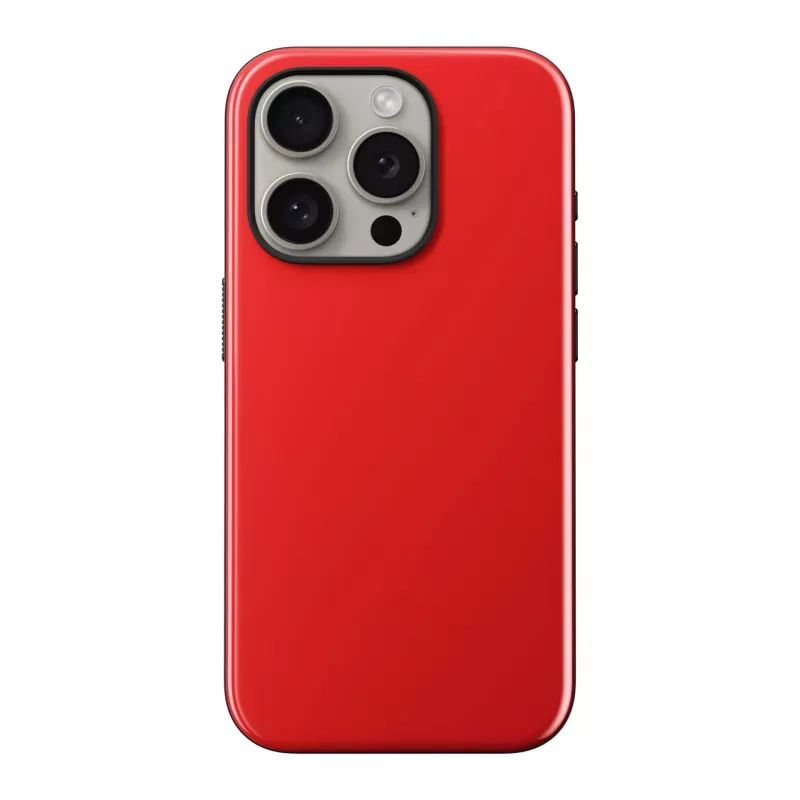 Nomad Sport Case dla iPhone 15 Pro - Night Watch Red