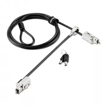 Kensington Universal 3-in-1 2.0 Keyed Laptop Lock z podwójnymi głowicami blokującymi