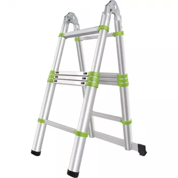 FIELDMANN FZZ 4003 Drabina teleskopowa 3,2 m, stopnie 1,6 m
