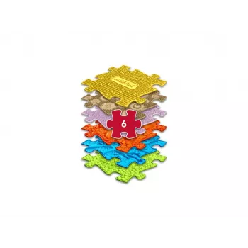 Sensoryczna ortopedyczna mata puzzle 6w1 Medium 6 elementów Muffik MFK-023-01