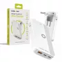Ładowarka ścienna Mobile Origin 65W GaN Slim Dual USB-C Single USB-A, biała