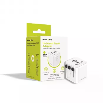 Mobile Origin Travel Adapter PW30 EU/UK/US/AUS, Biały