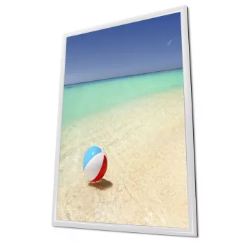 Showdown Displays Folding Frame White 24.1 x 32.8 cm