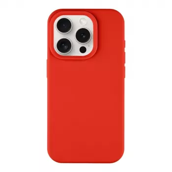 Tactical Back Cover Velvet Smoothie dla iPhone 15 Pro - Chilli Red