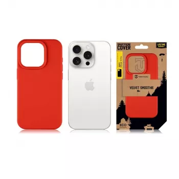Tactical Back Cover Velvet Smoothie dla iPhone 15 Pro - Chilli Red