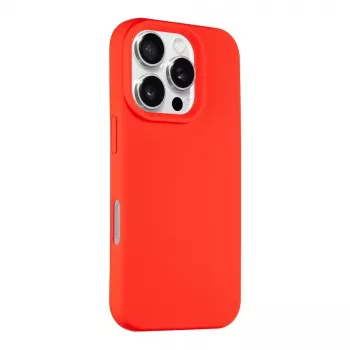 Tactical Back Cover MagForce Velvet Smoothie dla Apple iPhone 16 Pro - Chilli Red