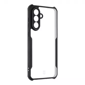 Taktyczne etui tylne Quantum Stealth do Samsung Galaxy A56 5G przezroczyste/czarne