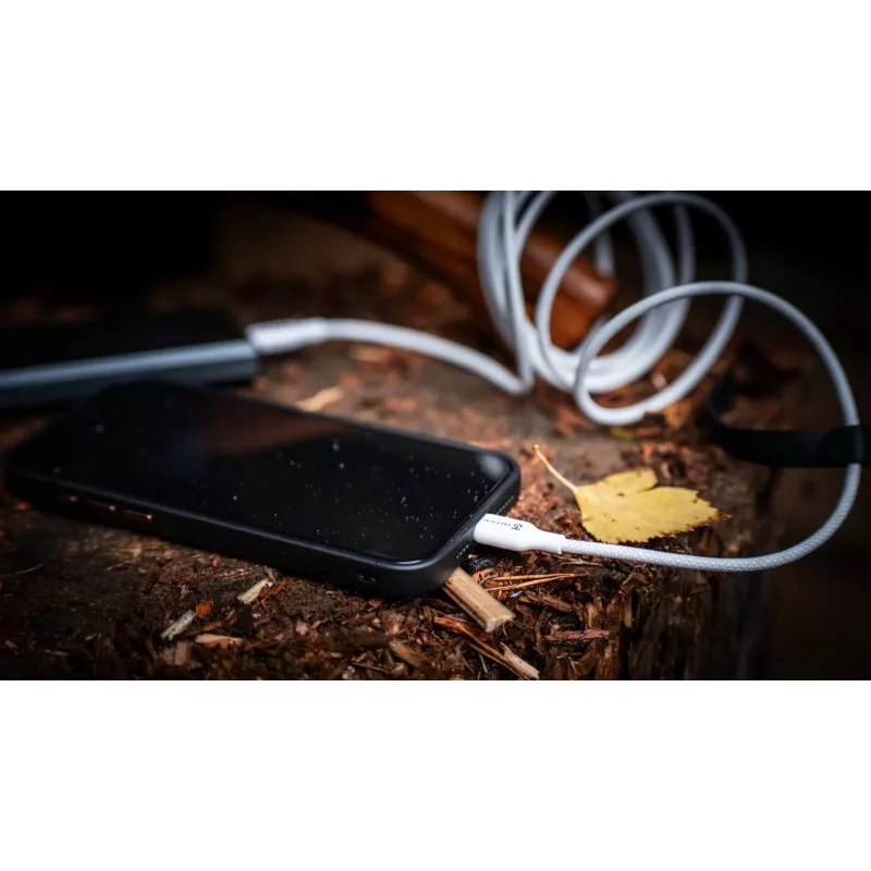 Tactical Stitch Thread Cable USB-C/Lightning White - Kabel - Cyfrowy/Dane