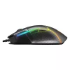 Rampage Comfort Gaming Mouse, Programmable 12800 DPI RGB, Black