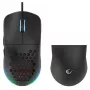 Rampage BLINK Przewodowa Mysz Gamingowa USB, 12800 DPI, RGB, Czujnik Optyczny, Czarny