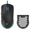 Rampage BLINK Przewodowa Mysz Gamingowa USB, 12800 DPI, RGB, Czujnik Optyczny, Czarny
