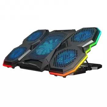 Rampage X-RANGER 9-17 RGB Adjustable Laptop Cooling Pad