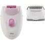 Braun Silk-epil 3 SE3-031 Epilator Biały/Różowy