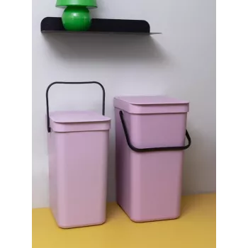 Brabantia Sort & Go Kosz na śmieci Liliowy Różowy 12 L (255465)