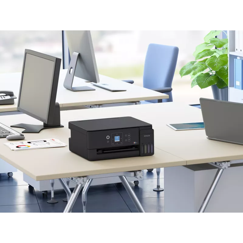 Epson EcoTank L3361 Wielofunkcyjna Drukarka Atramentowa - Kolor - A4 - 33 str./min (Szkic) - Wi-Fi - USB - Czarny