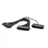 GEMBIRD CC-PSU24-01 24-pinowy przedłużacz zasilania ATX, męski na żeński, 30 cm, czarny
