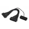 GEMBIRD CC-PSU24-01 24-pinowy przedłużacz zasilania ATX, męski na żeński, 30 cm, czarny