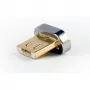 Gembird Cablexpert USB 2.0 Magnetyczny Adapter USB na Micro-USB Type B - Czarny