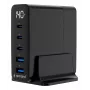 GEMBIRD TA-UC-2A3C-PD140-01-BK GaN 100W 5-Port USB-C & USB-A Fast Charger Black