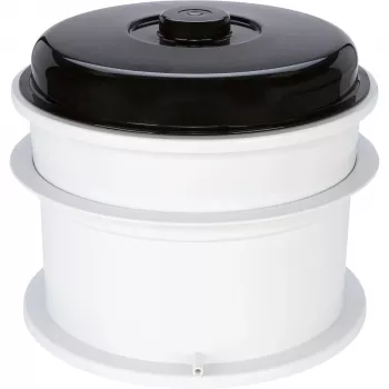 WECK Juicer Kombi-Set Elektryczny Garnek do Wekowania z Sokowirówką Parową, 29L, 1800W, Stal Nierdzewna