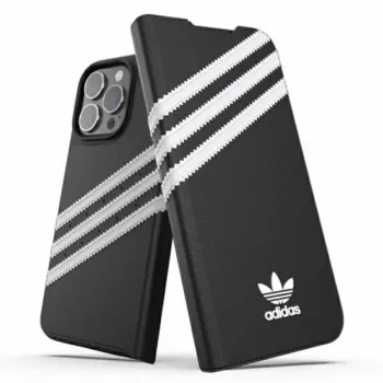 Adidas Originals Booklet Case PU do iPhone 13 Pro / 13 6,1 inch Czarno-Biały