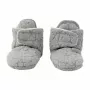 Lodger Fleece Drizzle Baby Booties z antypoślizgową podeszwą Szary 6-12 miesięcy