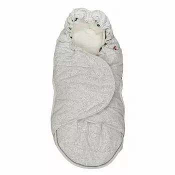 Lodger Bunker Drizzle Waterproof Winter Stroller Footmuff Sleeping Bag Grey Taslon