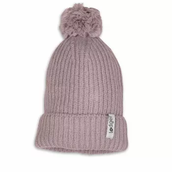 Czapka dziecięca Lodger 100% wełna merino różowa 6-12 miesięcy