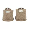Lodger Teddy Fleece Beige Baby Booties 3-6 Months
