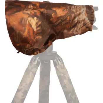 Buteo Photo Gear Rain Cover 1 - Czarny, wodoodporny nylon, do aparatów DSLR/bezlusterkowych z obiektywem do 300mm