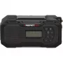PerfectPro E-100 Radio awaryjne z panelem słonecznym, korbą ręczną, latarką LED, power bankiem, AM/FM, IPX3