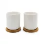 Bredemeijer Duet 1x2 Tea Mug Set 200ml z Bambusowymi Podstawkami 142013