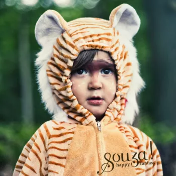 Souza! Timmy the Tiger Kigurumi Costume Jumpsuit dla dzieci 5-7 lat