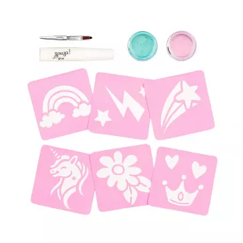 Souza! Unicorn Glitter Temporary Tattoos 12 szt.