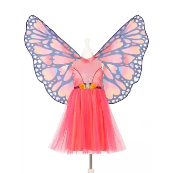 Souza! Butterfly Papillon Kostium Sukienka i Skrzydła Zestaw 3-4 Lata