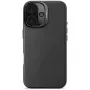 Decoded Leather Backcover dla Apple iPhone 16 – Czarny