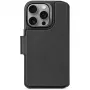 Decoded Leather Detachable Wallet dla iPhone 16 Pro - Czarny