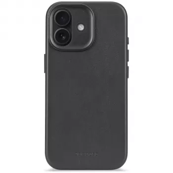 Decoded Leather Backcover dla Apple iPhone 17 Czarny