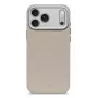 Skórzana tylna obudowa Decoded do iPhone 17 Pro Max, kompatybilna z MagSafe, kolor Solid Clay