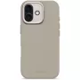 Decoded AntiMicrobial Silicone Back Cover do iPhone 17 MagSafe Kompatybilny Miękki Taupe