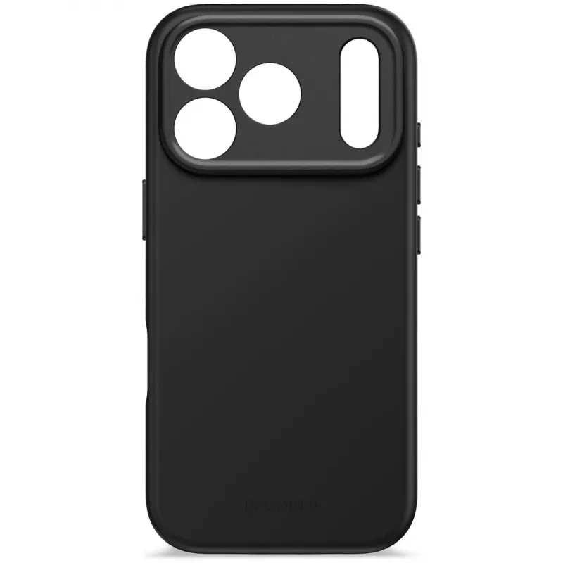 Decoded AntiMicrobial Silicone Back Cover do iPhone 17 Pro z MagSafe (Phantom Black)