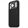 Decoded AntiMicrobial Silicone Back Cover do iPhone 17 Pro z MagSafe (Phantom Black)