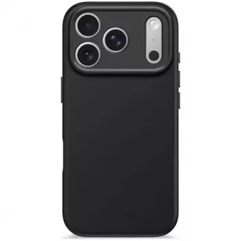 Decoded AntiMicrobial Silicone Back Cover do iPhone 17 Pro z MagSafe (Phantom Black)