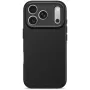 Decoded AntiMicrobial Silicone Back Cover do iPhone 17 Pro z MagSafe (Phantom Black)