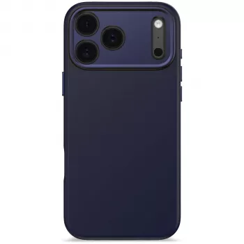 Decoded AntiMicrobial Silicone Backcover do Apple iPhone 17 Pro Max Navy
