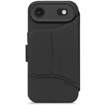 Decoded Silicone Detachable Wallet for iPhone 17 Air Phantom Black